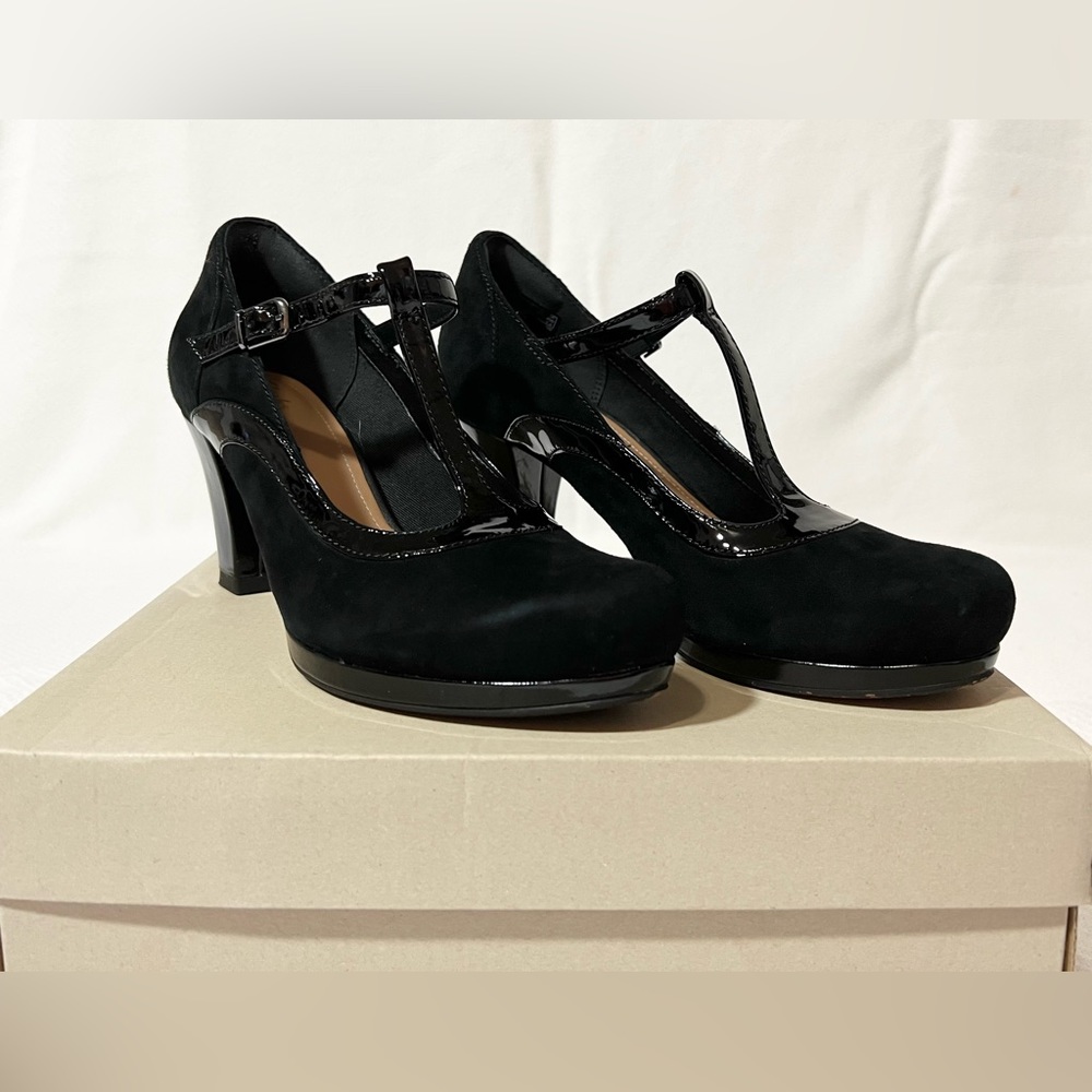 Clarks Chorus Pitch, Women’s 7 Black Combi